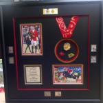 Shadow boxes are a creative way to showcase any collectibles ,memories and achievements. No need for these loved things to be collecting dust in the back of your closet any longer. 